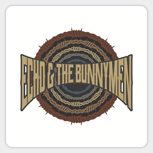 Echo & the Bunnymen Barbed Wire Sticker